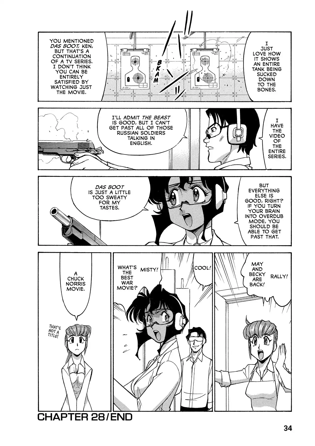 Gunsmith Cats Burst Chapter 28 16